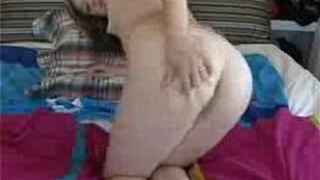 Bunny is a hot girl climaxing orgasm - porn video