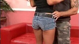 Angelina Valentine picked up at the bus stop - porn video