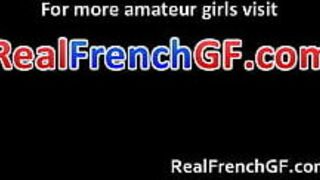 Seductive french amateur girlfriend sex - porn video