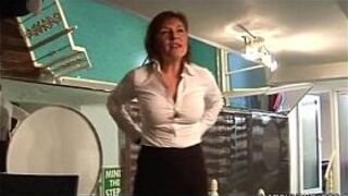 Real mature mistreating a cock POV - porn video