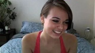 Shy Teen Masturbates On Webcam - porn video