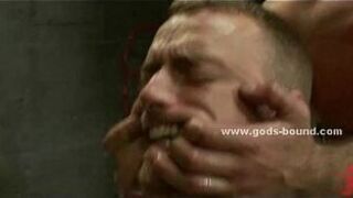 Drooling prisoner is flogged - porn video