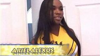 Ariel Alexus In A Cheerleading Foursome - porn video