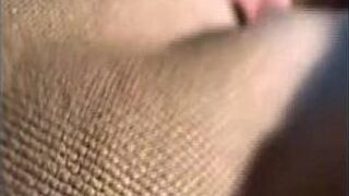 Amateur cam girl using her dildo on webcam - porn video