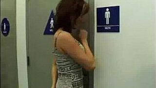 WC Blowjob in Gas Station - porn video