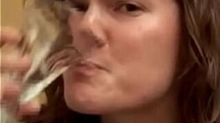 saliva drinker - porn video