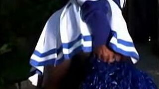 ebony cheerleaders - porn video