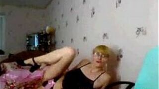 Big Russian girl show body and big ass - porn video