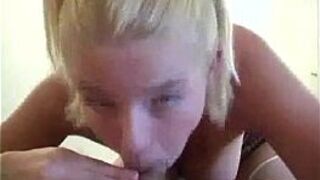 True homemade POV blowjob - porn video